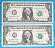 08800008 Matching Binary (0 & 8) $1 One Dollar Bill Serial Number # 22 Unc