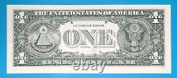 08800008 MATCHING BINARY (0 & 8) $1 One Dollar Bill Serial Number # 22 UNC