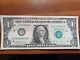 0 1 3 0 6 6 6 0 U. S. One Dollar Bill With Fancy Serial Number (2017 Note)