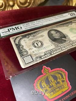 1000 Dollar Bill One Thousand Federal Reserve Note Atlanta Pmg 20 $ Frn