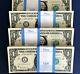 100 $1 Bills New One Dollar Money L/f Pack 2017 Collectible Cash Currency