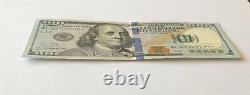 $100 Bill Star Note One Hundred US Dollar Series 2013 Serial # ML03708030 Fiat