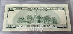 $100 CASH 2003 One Hundred Dollar Bill Federal Reserve Legal Tender Note