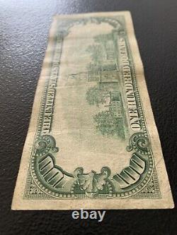 $100 ONE HUNDRED DOLLAR BILL Old Vintage 1950 E Series L District -Only 2.7 mil