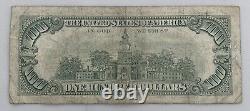 $100 ONE HUNDRED DOLLAR BILL Old / Vintage 1981 G District Only 33.2 mil