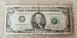 $100 One Hundred Dollar Bill FRN Federal Reserve Note 1977 G Chicago Circulated