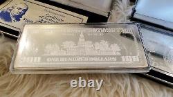 $100 One Hundred Dollar Quarter Pound Silver Note bill. 999 pure 4oz. Authentic