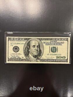 $100 bill (One Hundred Dollar Bill) Series 1996