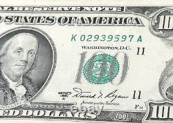 100 dollar bill 1981 A super rare
