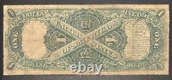 1880 One Dollar Bill $1 Large Size United States Note Better Grade #34879