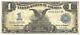 1899 $1 One Dollar Black Eagle Silver Certificate Large Size Note Currency Mb965