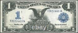1899 $1 One Dollar Black Eagle Silver Certificate Note Fr#236