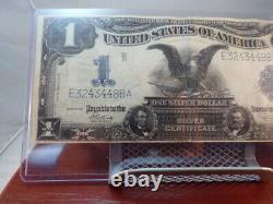 1899 $1 Silver Certificate Black Eagle, Middle Grade One Dollar Note
