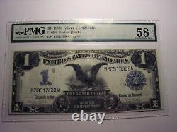 1899 One Dollar Silver Certificate Note, PMG 58 Teehee Burke