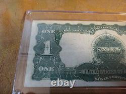 1899 US Black Eagle Silver Certificate One Dollar Note $1 Horse Blanket