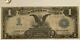 1899 Us $1 One Dollar Silver Certificate Bill Black Eagle Note Wow Nice