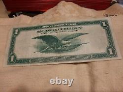 1914-1918 Large Federal Reserve Note Cleveland Ohio $1 One Dollar Bill