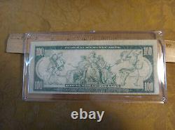 1914 US Federal Reserve Note One Hundred Dollars $100 Horse Blanket