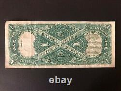 1917 $1 Large Size U. S. Legal Tender Note One Dollar Red Seal
