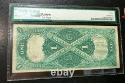 1917 One Dollar Star Note Elliott/burke Pmg 30 Nice Note