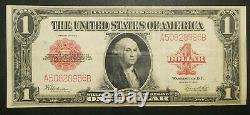 1923 $1 One Dollar Red Seal Legal Tender Large Size US Note Bill Currency
