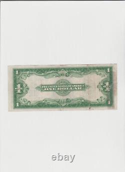 1923 $1 One Dollar Silver Certificate Note Horse Blanket Large Size Banknote