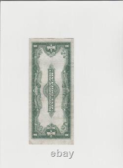 1923 $1 One Dollar Silver Certificate Note Horse Blanket Large Size Banknote