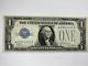 1928a One Dollar Silver Certificate Star Note Funny Back- Blue Ink Mellon Signed