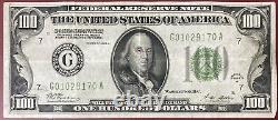 1928 A $100 Bill One Hundred Dollars REDEEMABLE IN GOLD Federal Reserve #41532