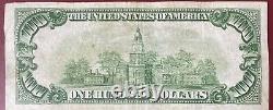 1928 A $100 Bill One Hundred Dollars REDEEMABLE IN GOLD Federal Reserve #41533