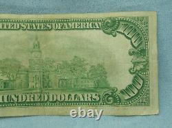 1928 A $100 One Hundred Dollar Bill Federal Reserve Note, Bank of Atlanta GA