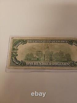 1928 Gold On Demand One Hundred Dollar Bill