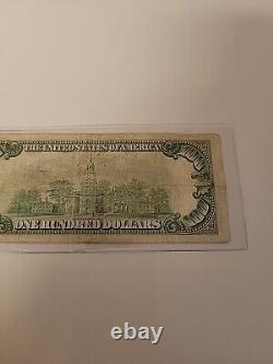 1928 Gold On Demand One Hundred Dollar Bill