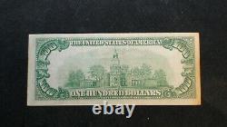 1929 ONE HUNDRED DOLLAR FED RESERVE CLEVELAND NOTE CIRCULATED $100 Bill