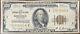 1929 One Hundred Dollar Bill $100 National Currency Note Circulated #38134