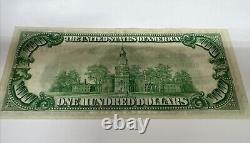 1929 One Hundred Dollar Bill. $100 Note. Cleveland Ohio. D00179658A