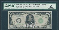 1934A $1000 One Thousand Dollar Bill Currency Cash Note Money PMG AU 55