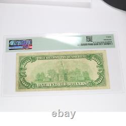 1934 PMG VF20 FEDERAL RESERVE $100 One Hundred Dollar US Note #45664F