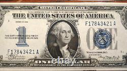 1934 Pmg Cu63 One Dollar Funnyback Silver Certificate Note $1.00 Bill