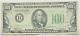 1934 Series $100 Bill One Hundred Dollar New York Vintage Currency