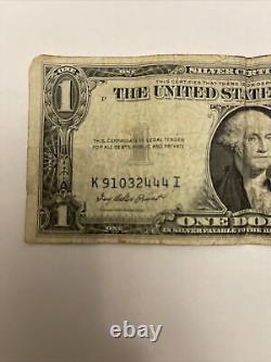 1935 $1 (one) dollar bill silver certificate series E