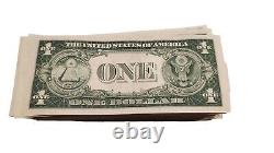 1935 One Dollar Blue Seal Note Silver Certificate CRISP UNCIRCULATED Lot of 100