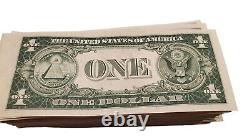 1935 One Dollar Blue Seal Note Silver Certificate CRISP UNCIRCULATED Lot of 50