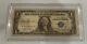 1935 Silver Certificate One Dollar Bill Blue Seal Red S Note
