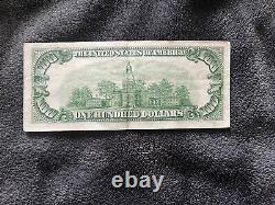 1950b One Hundred Dollar Bill Federal Reserve Note