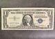 1957 Star Note One Dollar Blue Seal Note Silver Certificate Old Us Bill $1 Money