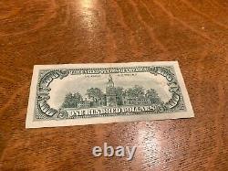 1966 $100 One Hundred Dollars Red Seal Legal Tender United States Note