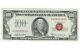 1966 A $100 Legal Tender Note One Hundred Dollar Currency Paper Money