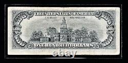 1969 (Chicago) One Hundred Dollar $100 Bill Federal Reserve Note (SCA)