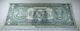 1969 Offset Printing Transfer Error $1 One Dollar Federal Reserve Currency Note